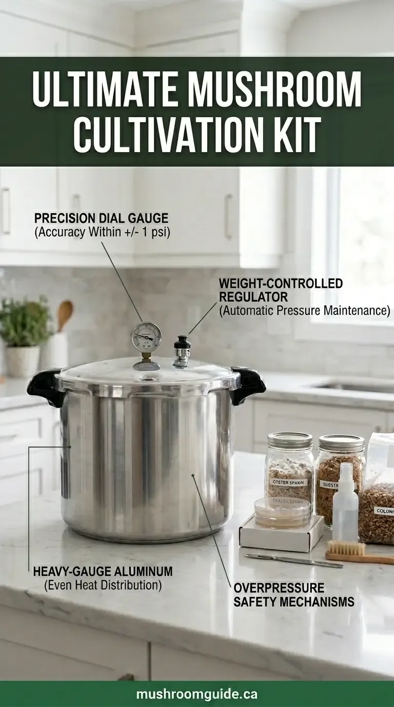 Best pressure cooker for mushroom growing in Canada (2026)