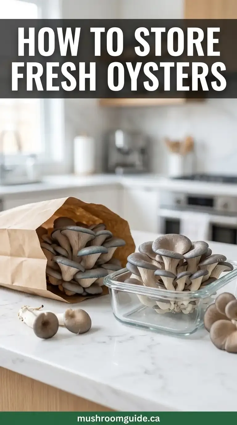 How to store oyster mushrooms (and how long they last)